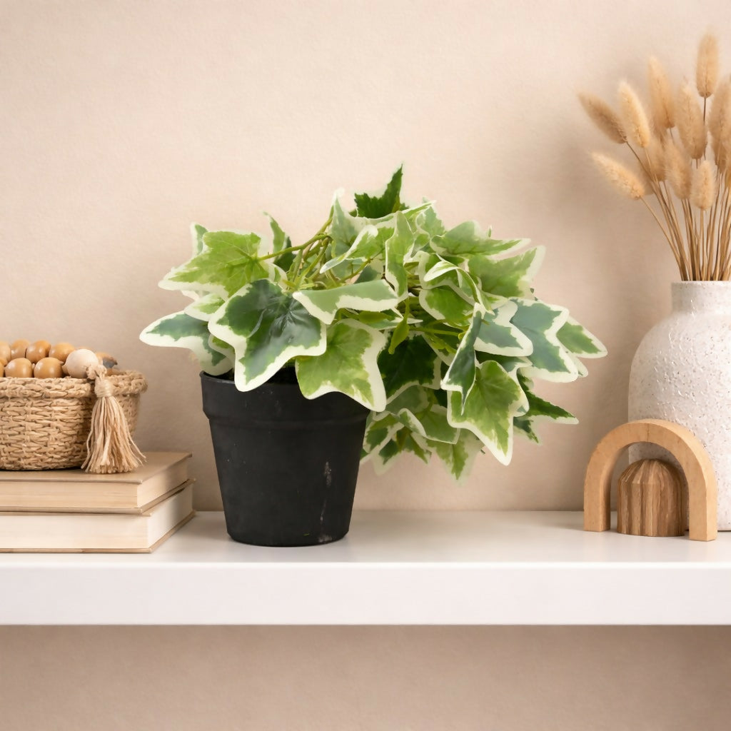 Artificial Ivy Leaf Tabletop Plant with Pot for Home & Office DÃ©cor