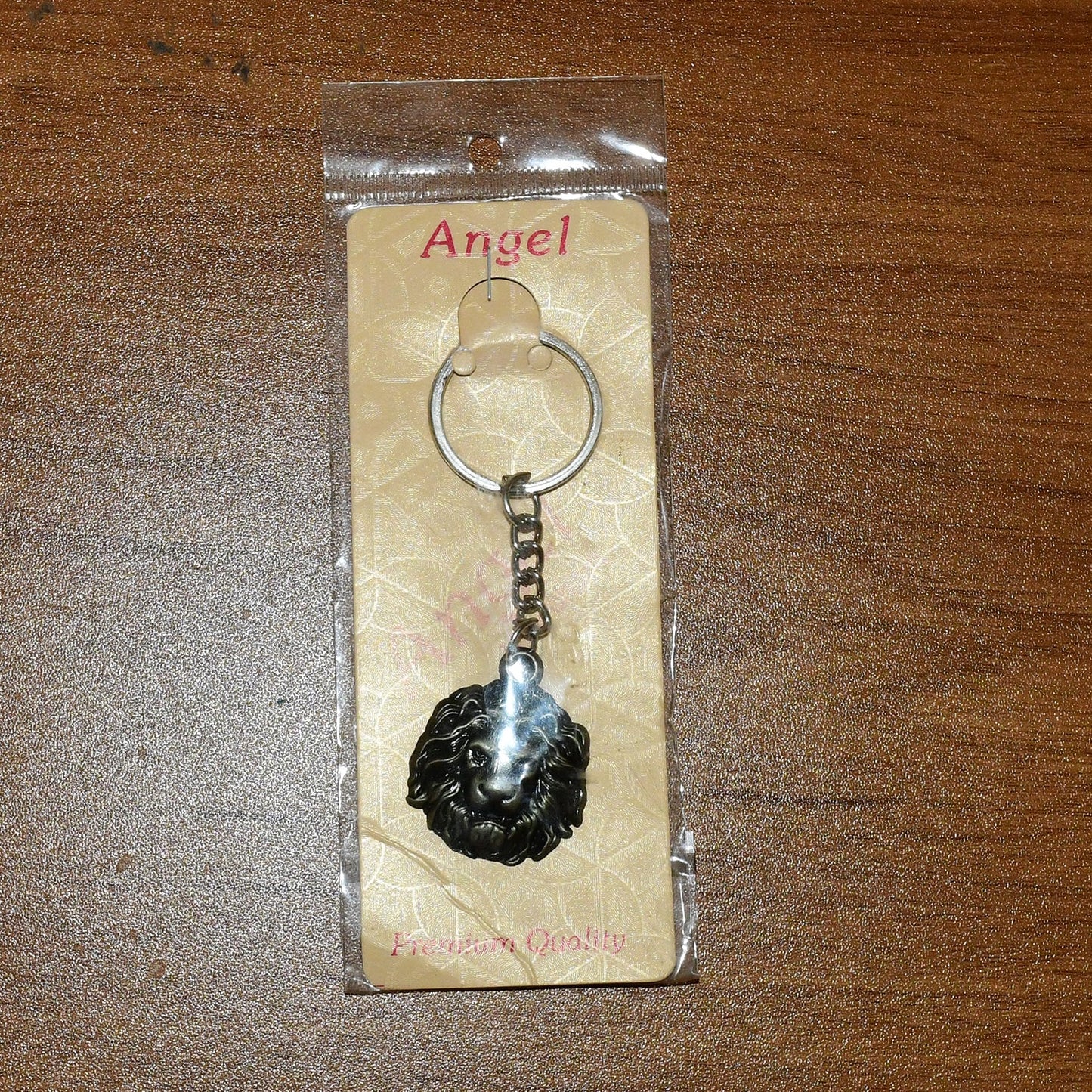 Premium Lion Head Metal Keychain (1 Pc)