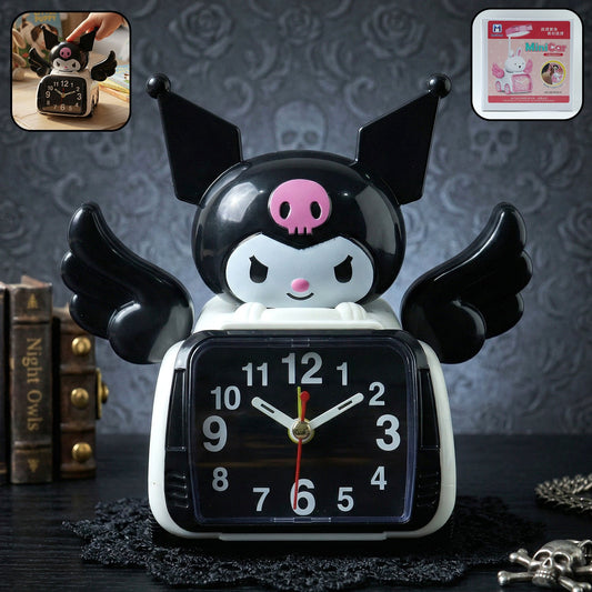 Cute Cartoon Character Car Style Table Alarm Clock (1 Pc)