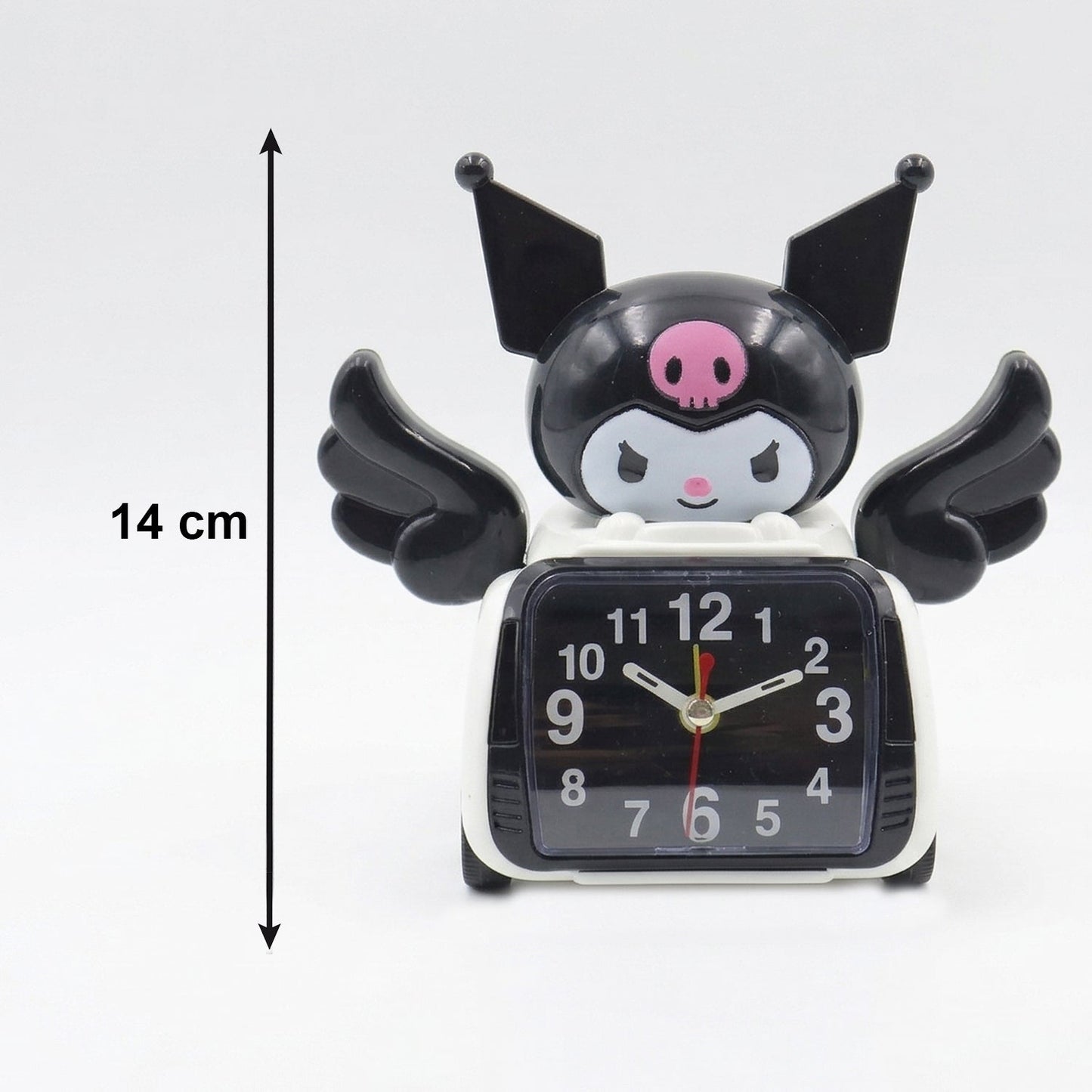 Cute Cartoon Character Car Style Table Alarm Clock (1 Pc)