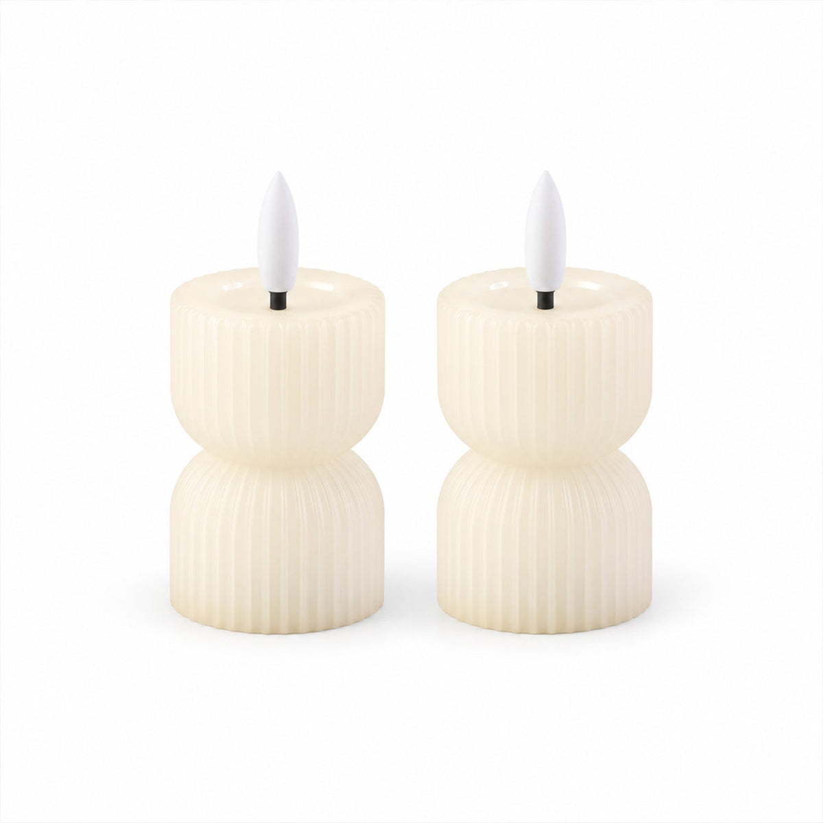 LED candle glow view