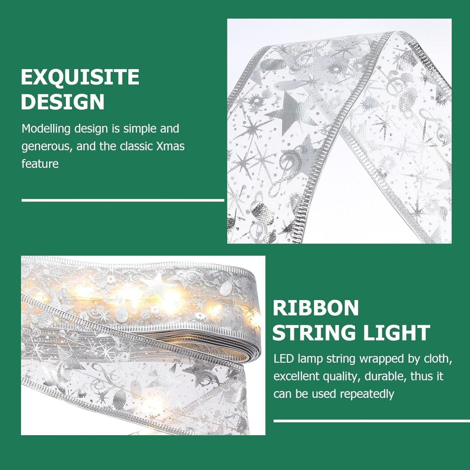 Transparent Led Ribbon Decorative LED Ribbon Light Strip (2 Mtr)– Natation.in