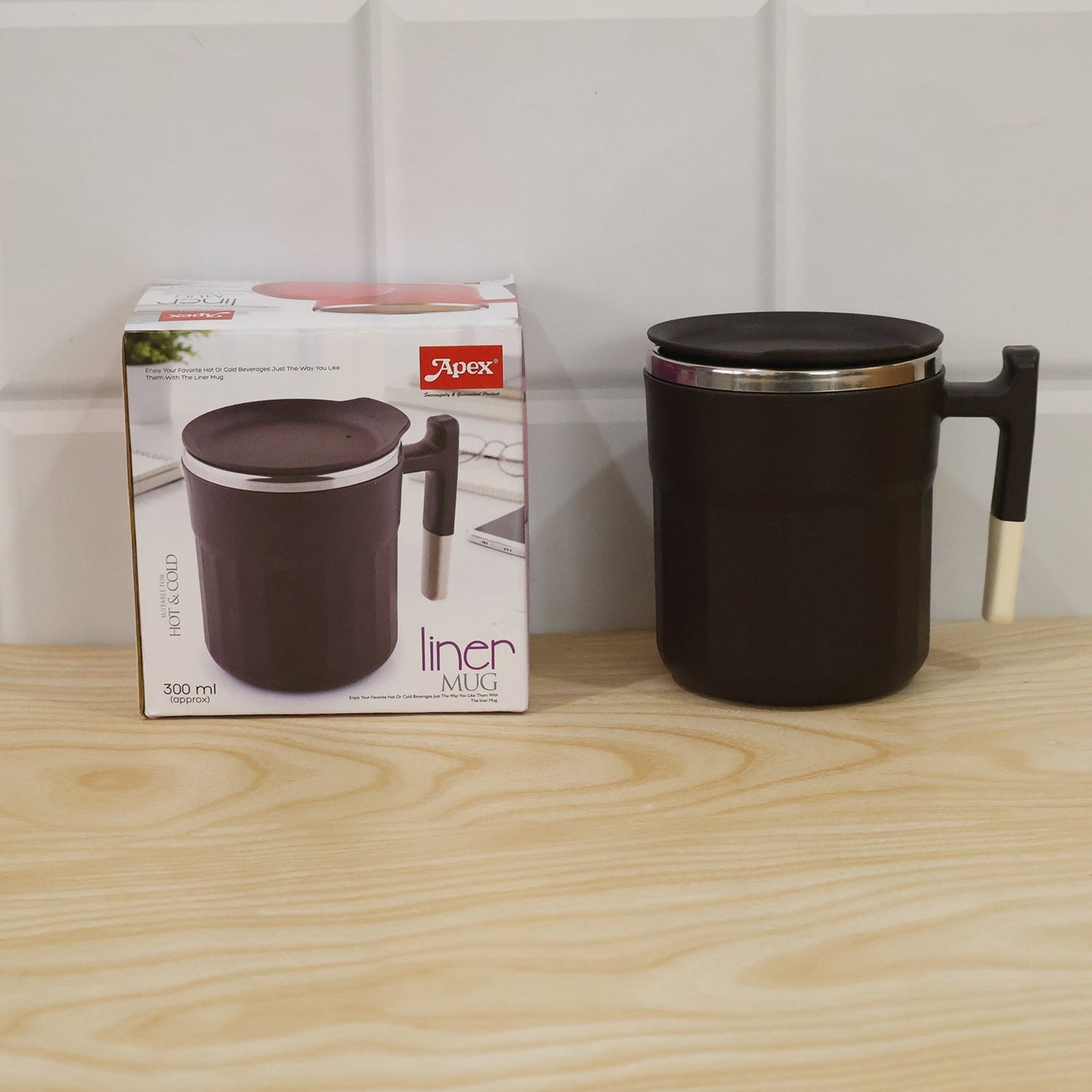 Live photo of Apex 300 ml compact coffee mug