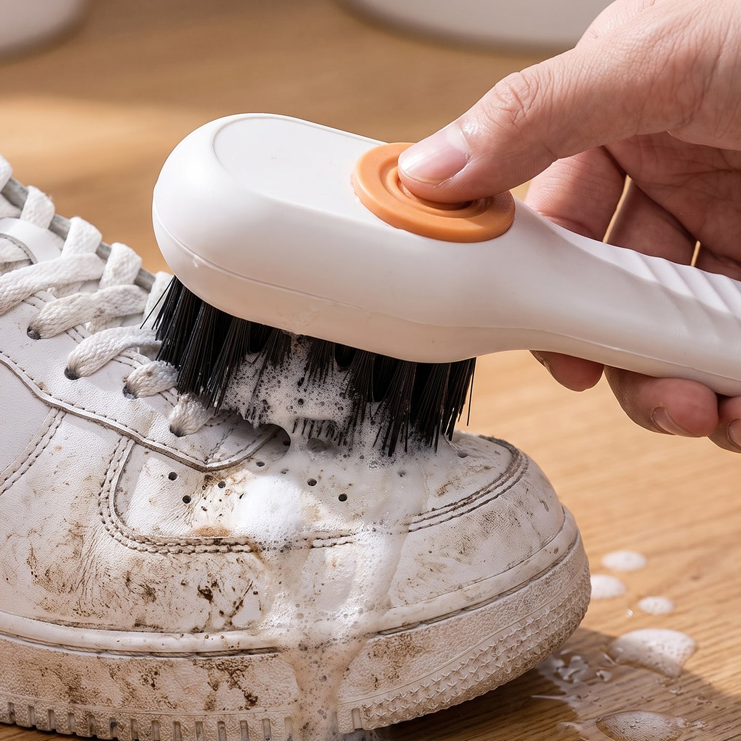 Portable Self-Squeeze Mini Mop – Strong Absorbent Mop for Bathroom & Kitchen