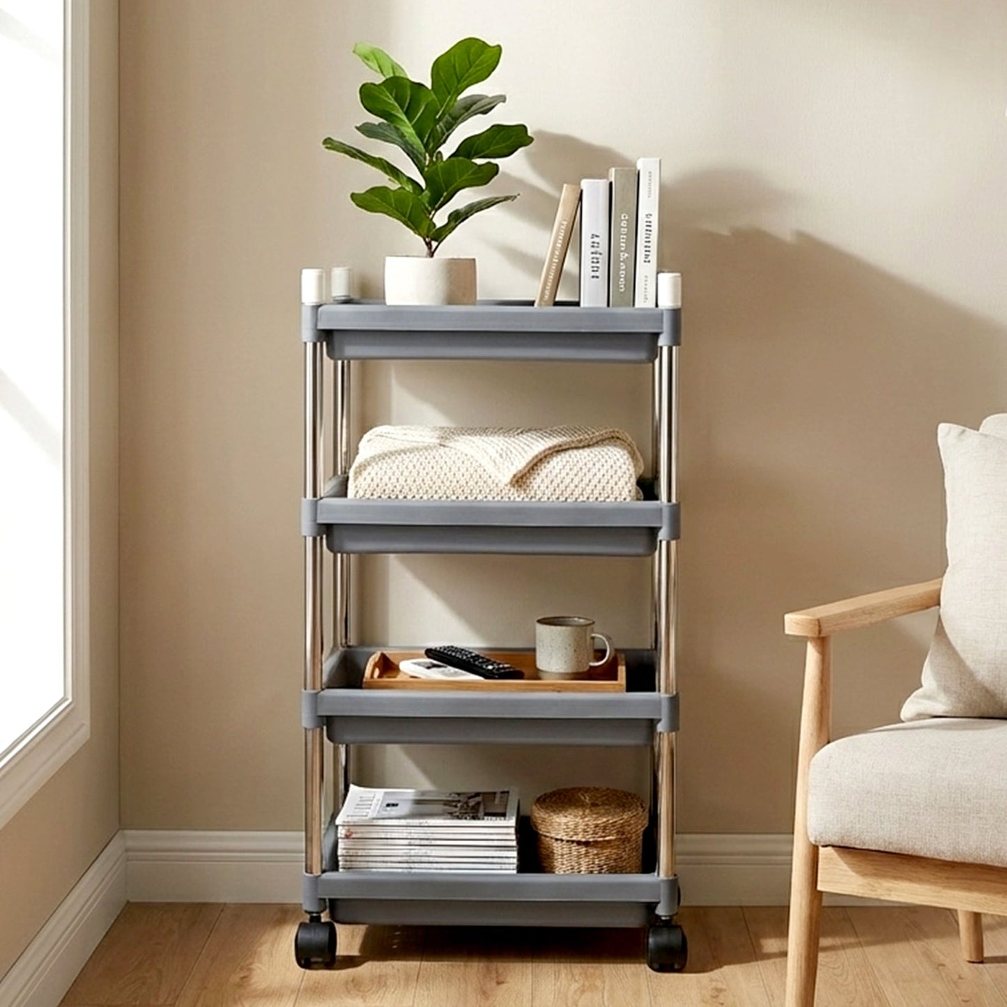 Movable Storage Cart