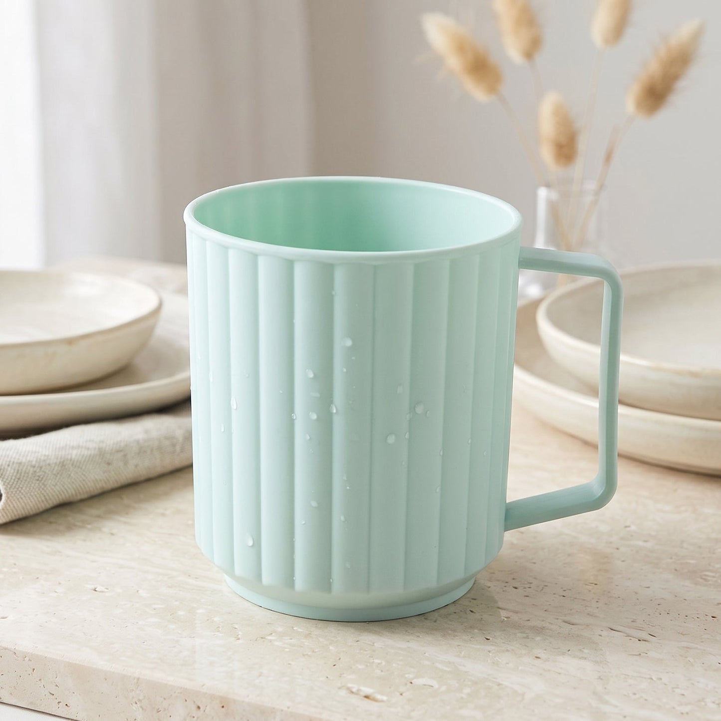 Unbreakable mug for tea, milk and daily use