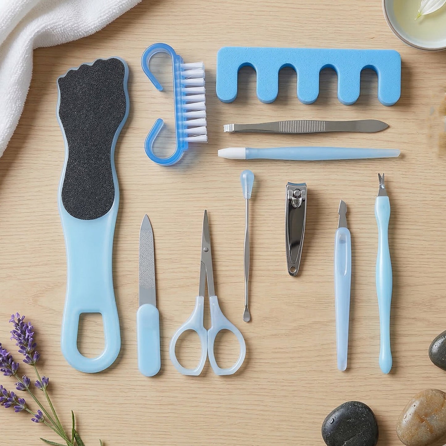 11 in 1 Manicure Pedicure Grooming Kit Nail Care Set (1 Set)