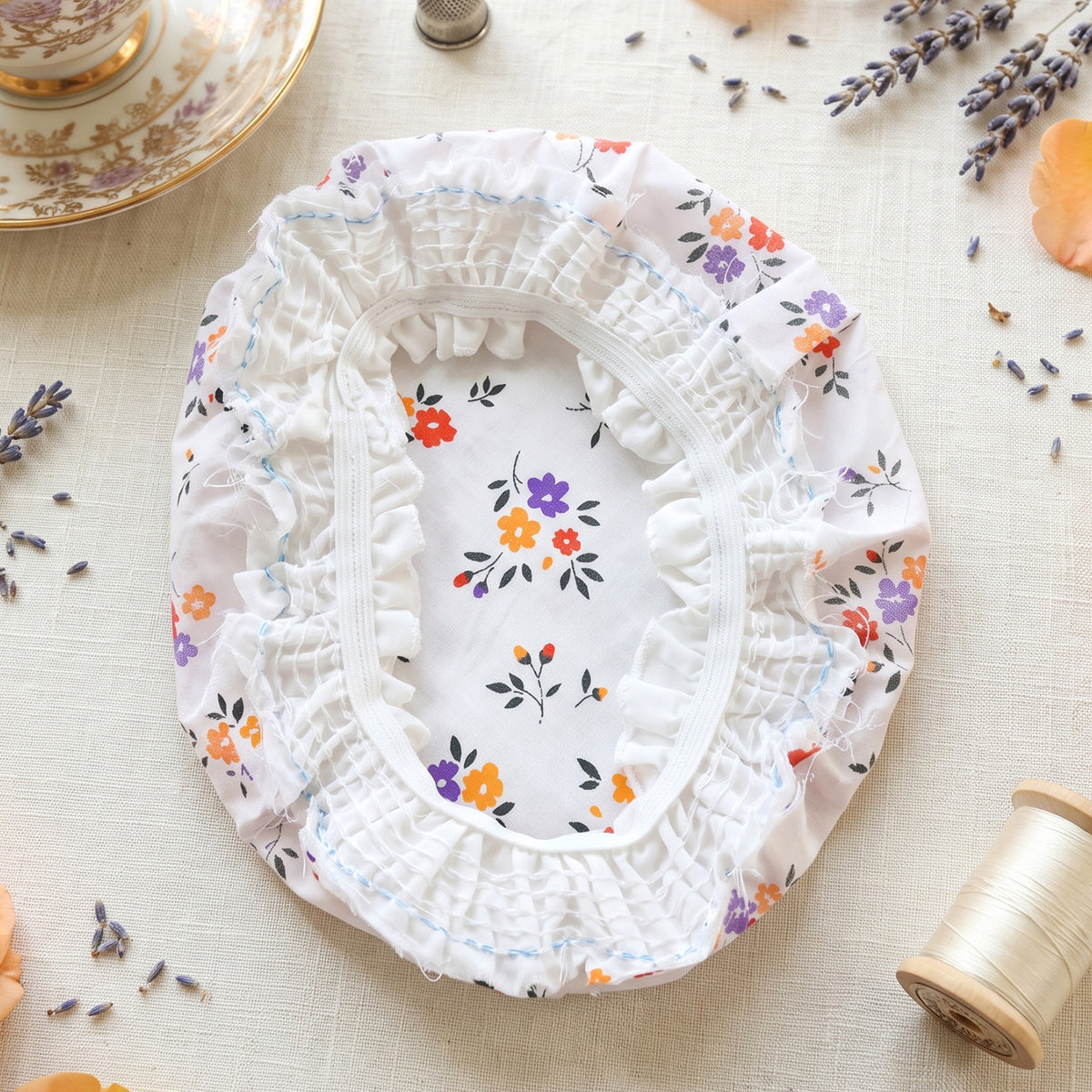 Premium Elasticated Cotton Matka Cover (1 Pc)
