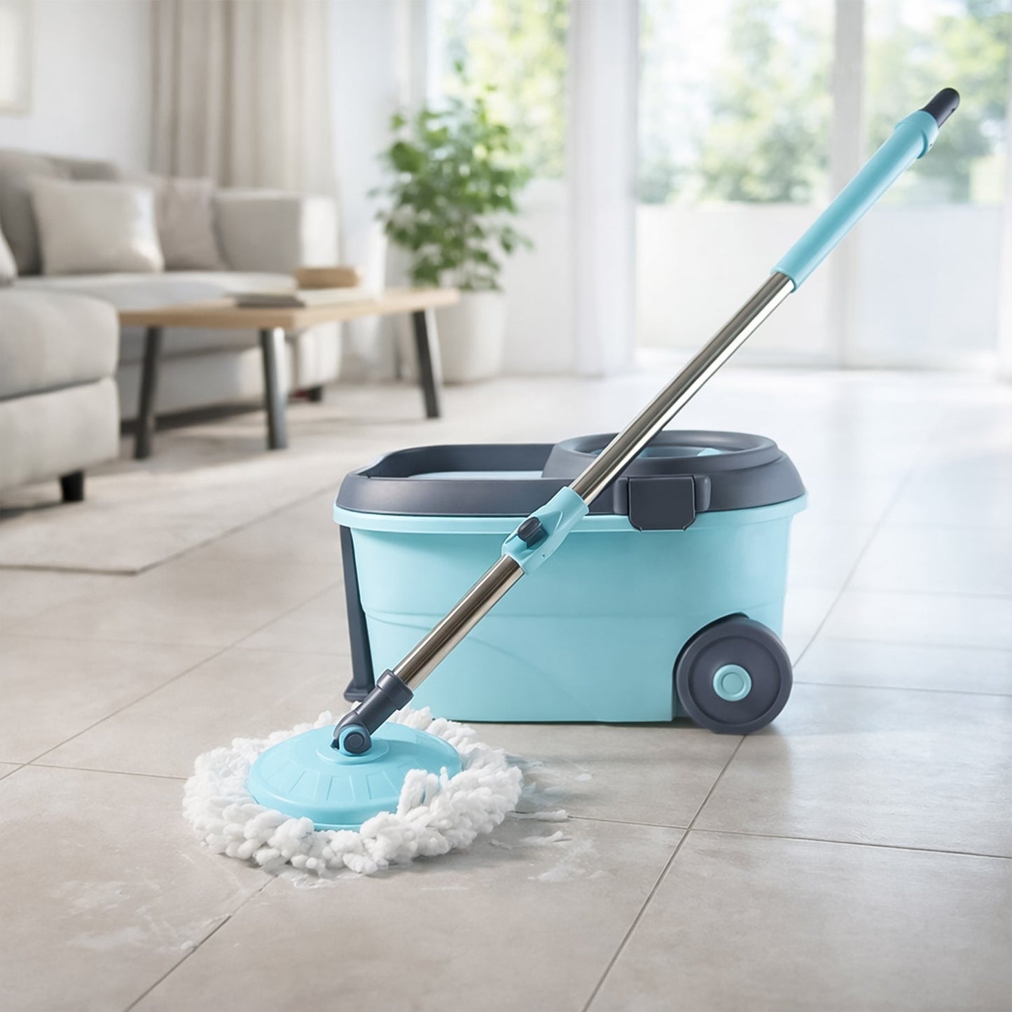 Floor Spin Mop Set