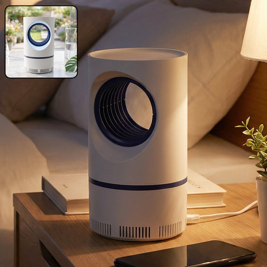 Electric USB mosquito killer lamp, suction trap indoor insect killer (1 pc)