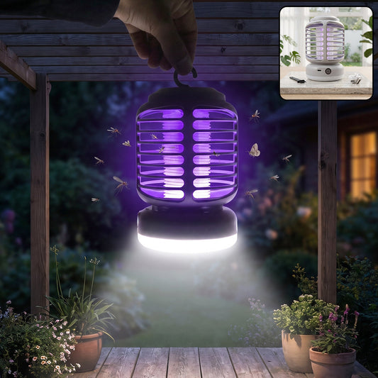Electric shock mosquito killer lamp