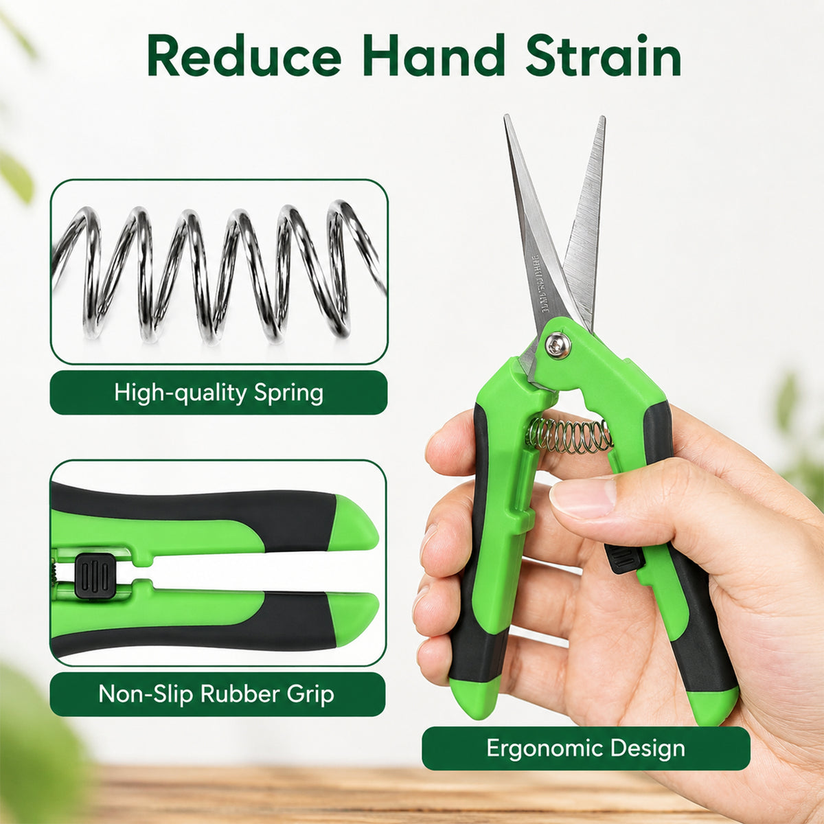 Precision Micro Garden Snip Pruning Scissor