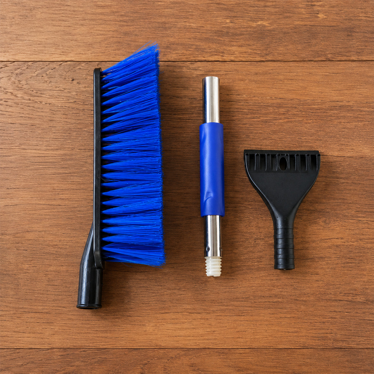 2 In 1 Multipurpose Cleaning Brush with Scraper (1 Pc, 69 Cm Long)