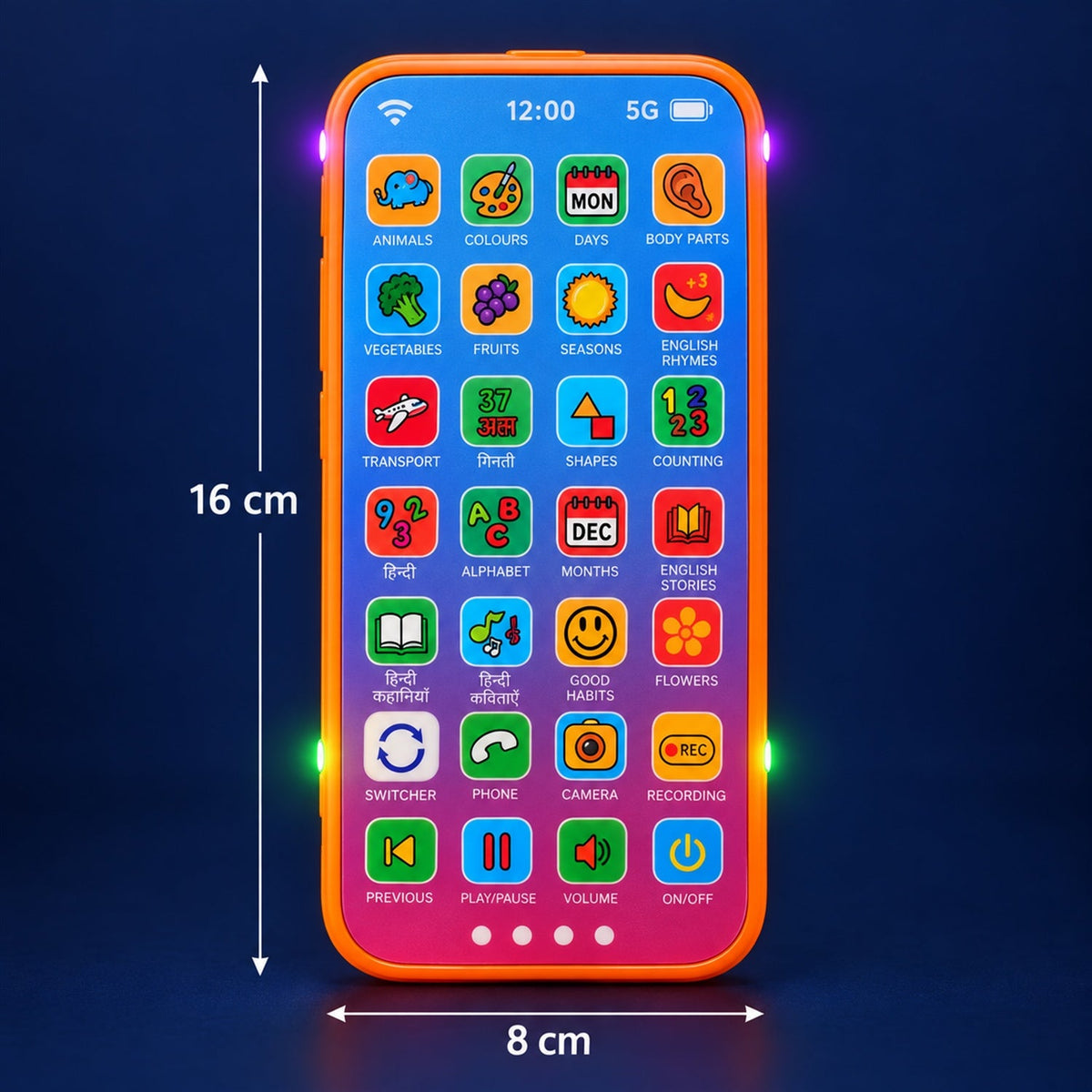 Toy phone size guide