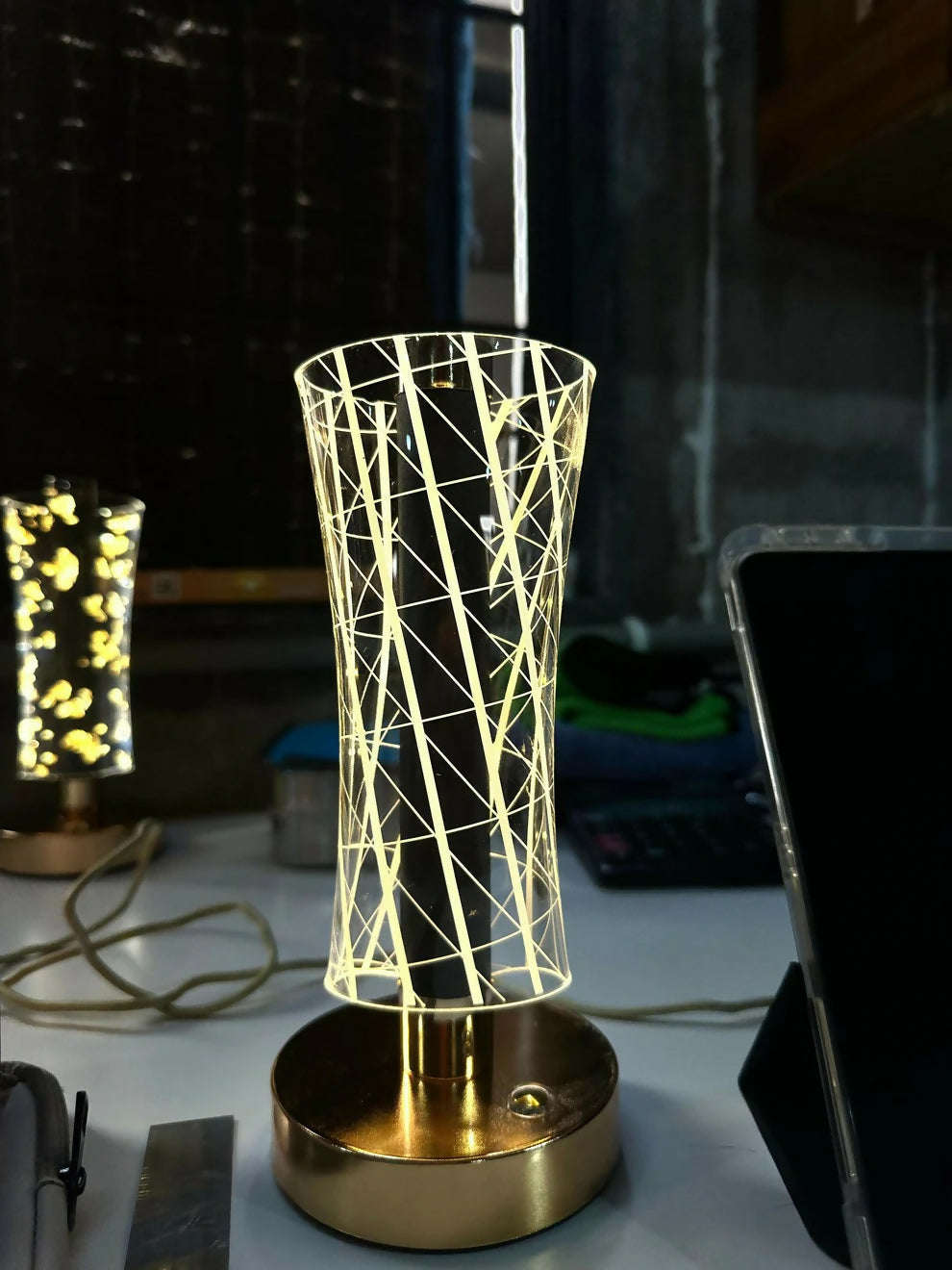 Modern LED Table Lamp with Decorative Light for Bedroom & Living Room