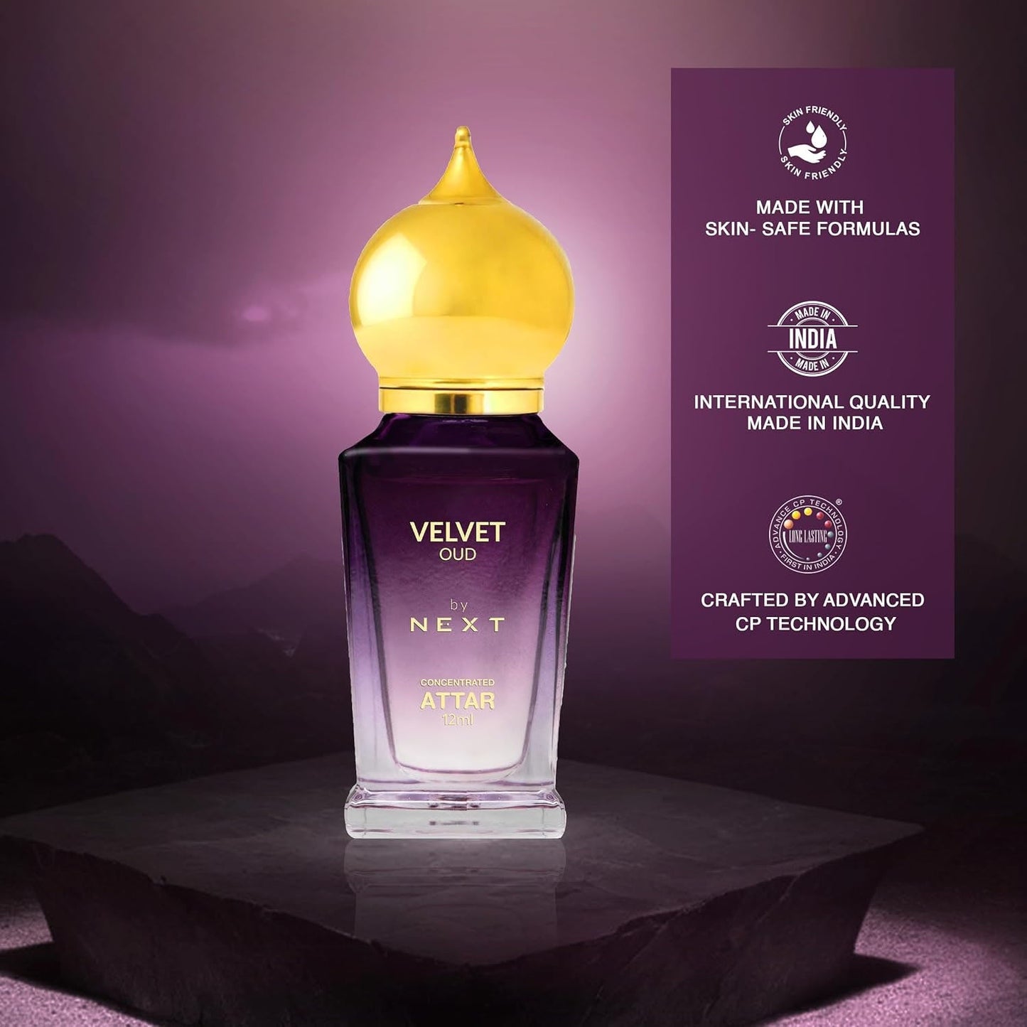 Golden Velvet Oud Attar Perfume