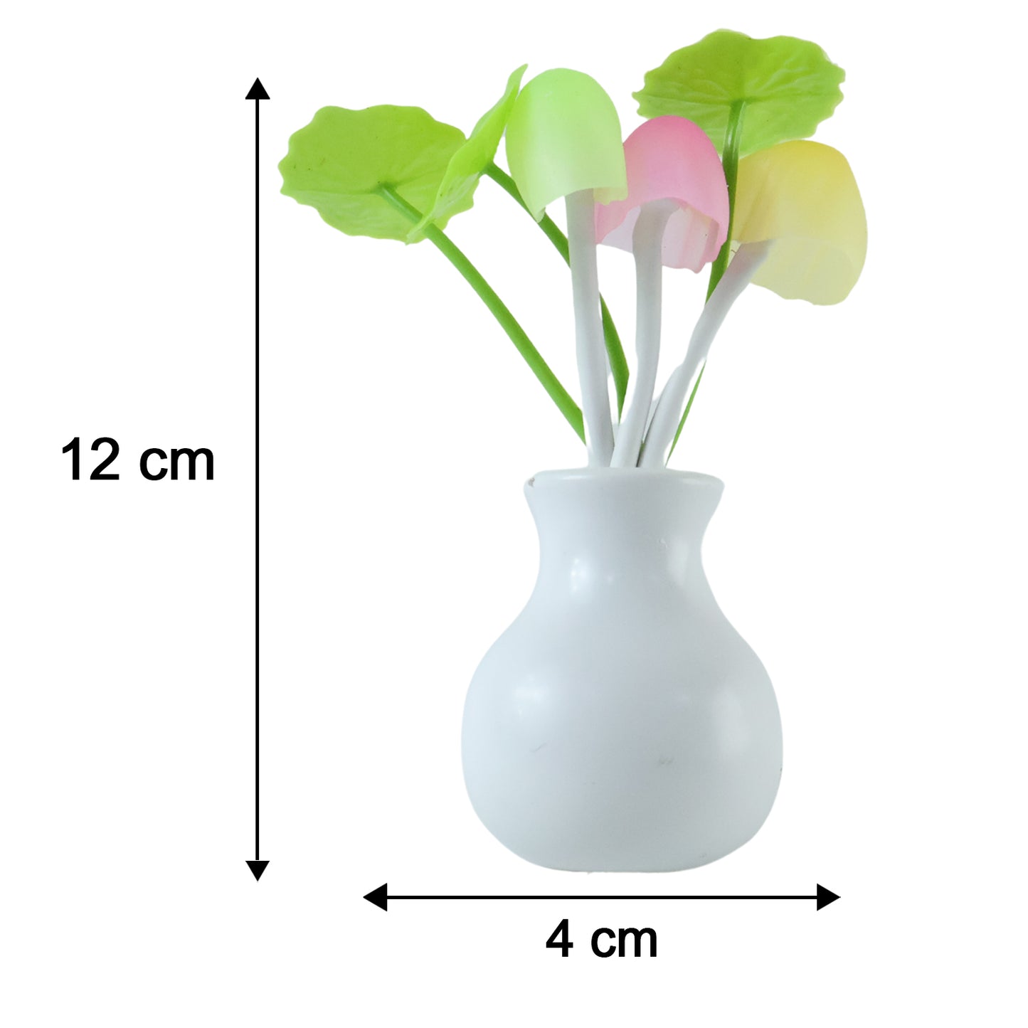LED Dream Night Light, Auto ON / Off Sensor Mushroom Lamp (Multicolor)