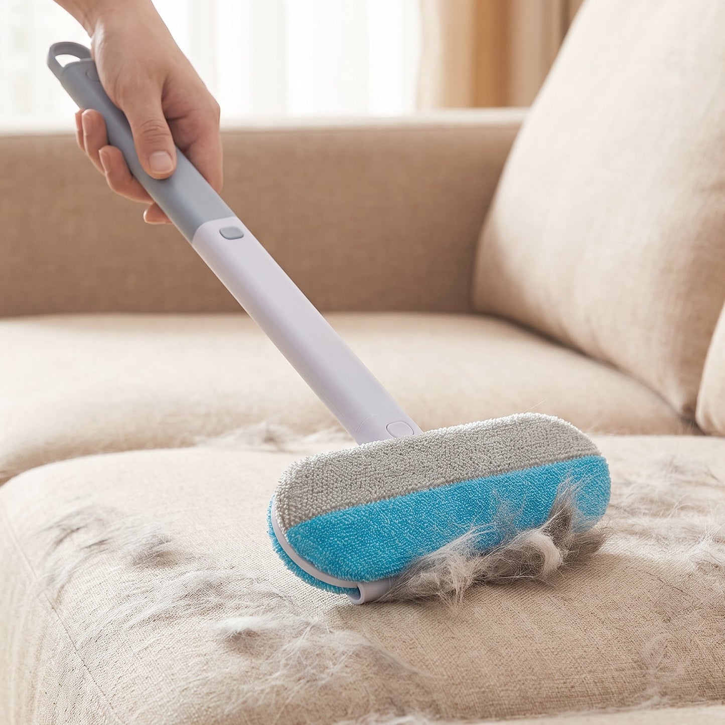 Multi Function Double Sided Lint and Pet Hair Remover Brush for Sofa (1 Pc)