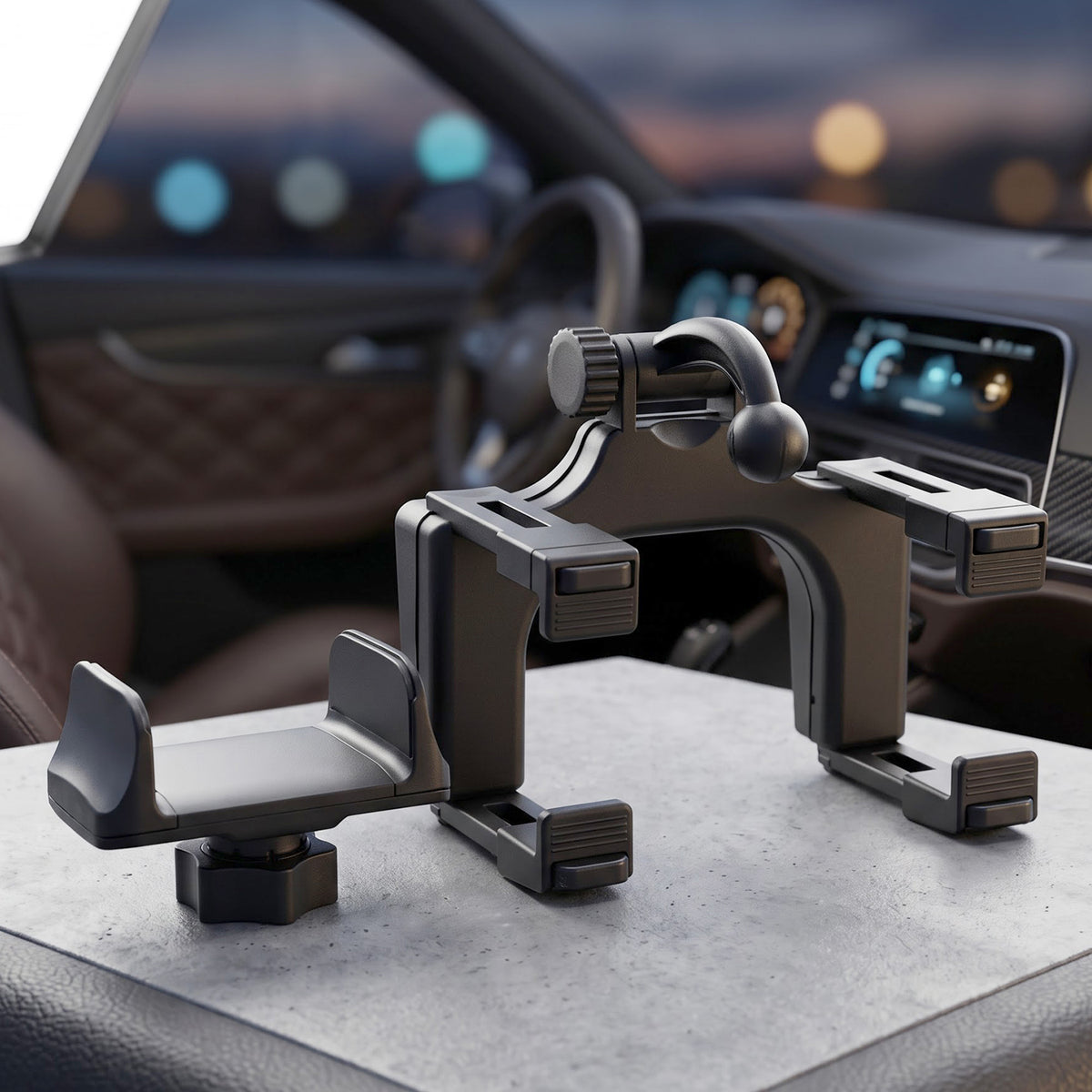 Rear View Mobile Holder Universal Vehicle Rear View Mirror Mobile phone Mount Stand