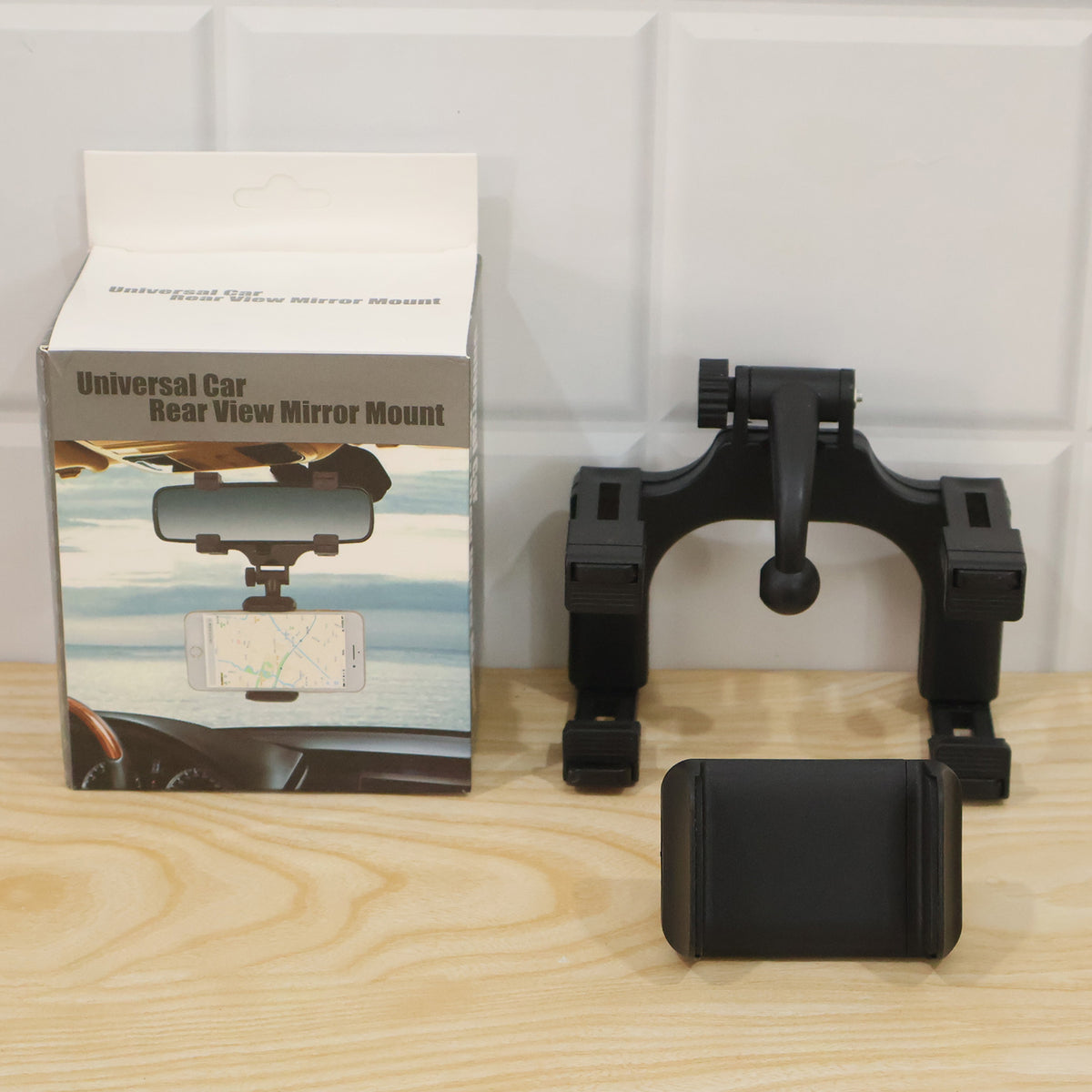 Rear View Mobile Holder Universal Vehicle Rear View Mirror Mobile phone Mount Stand