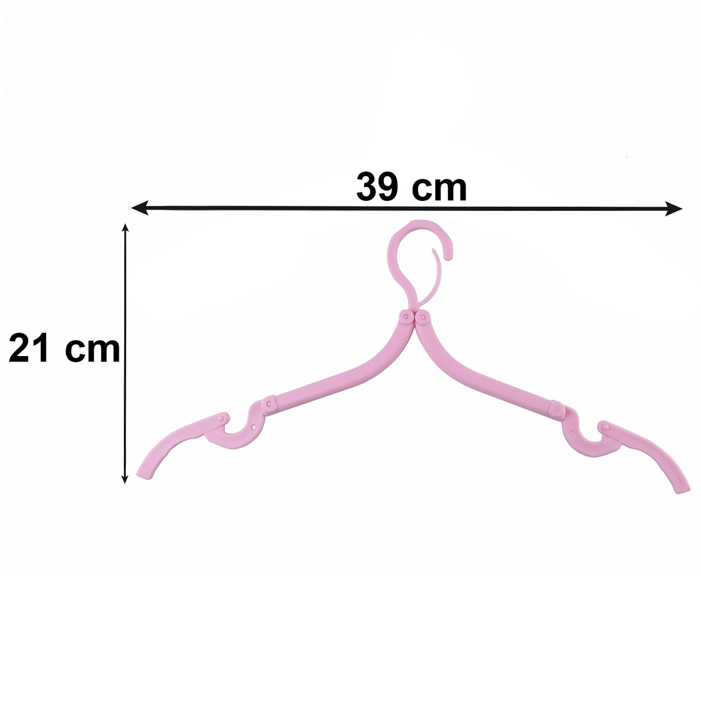 Travel Hangers, Portable Folding Clothes Hangers (1 Pc)