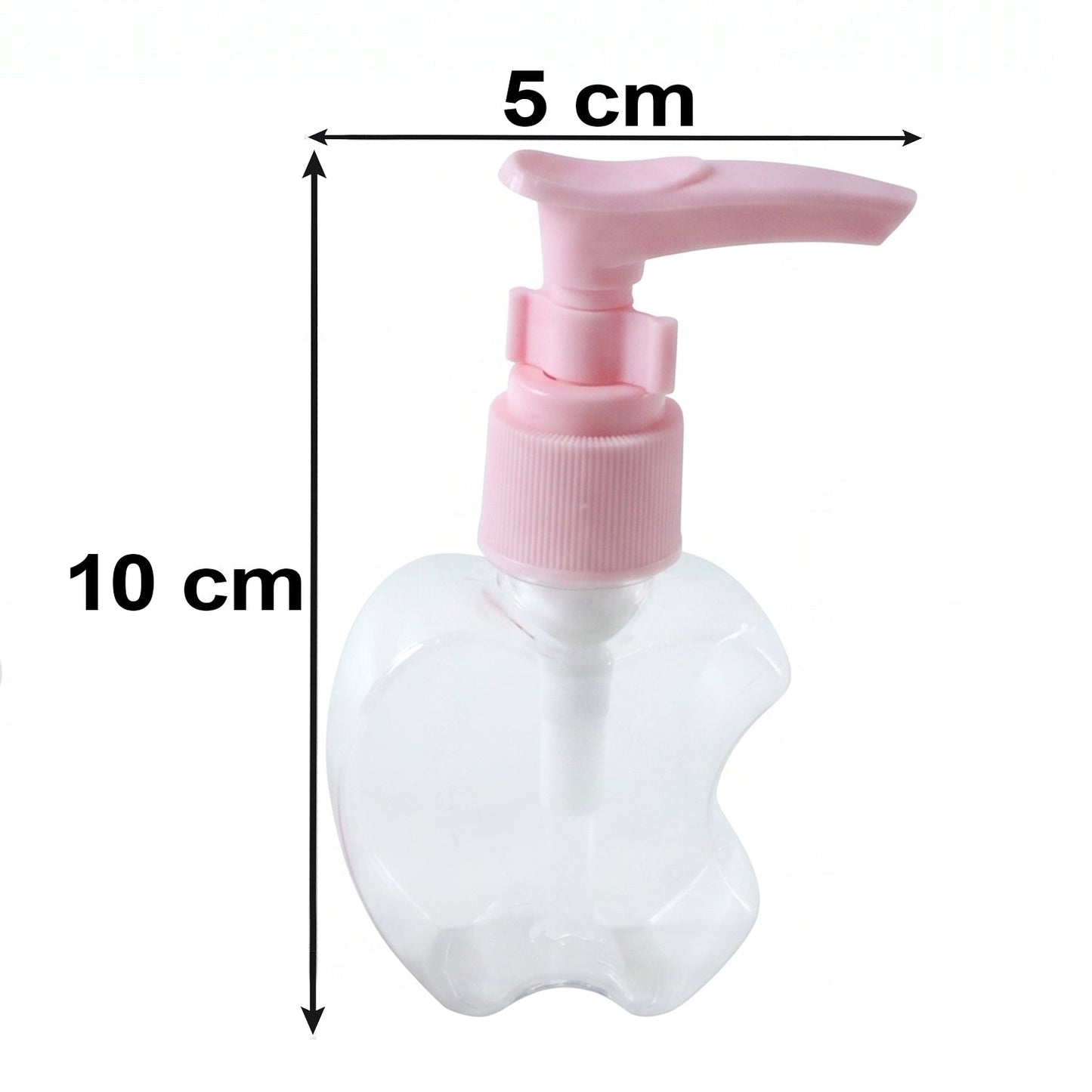 Travel bottle set capacity and size details