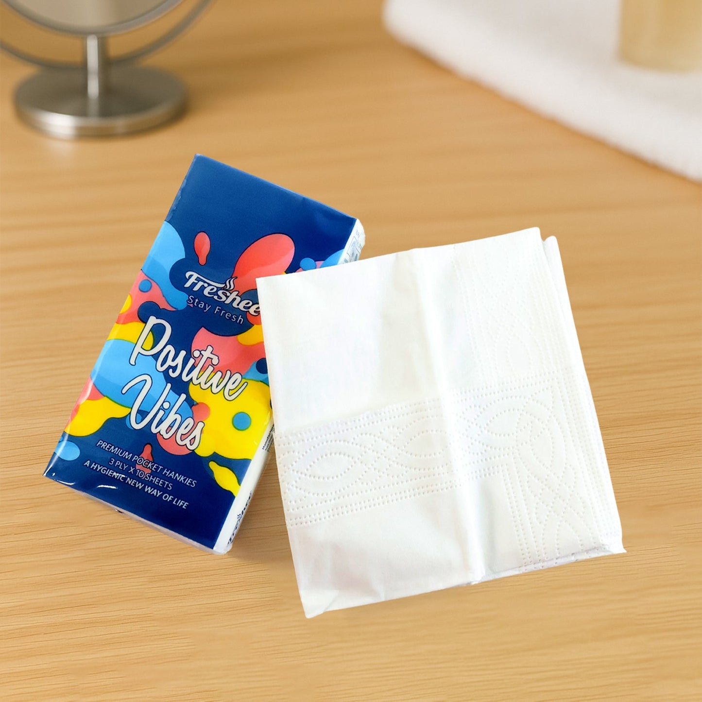 Premium 6-in-1 Soft Pocket Tissue Pack (60 Sheet)
