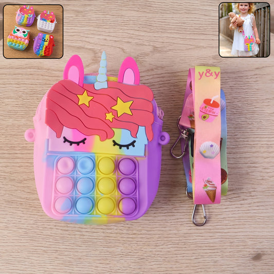 Children's Silicone Bag, Children's Coin Purse (1 Pc)