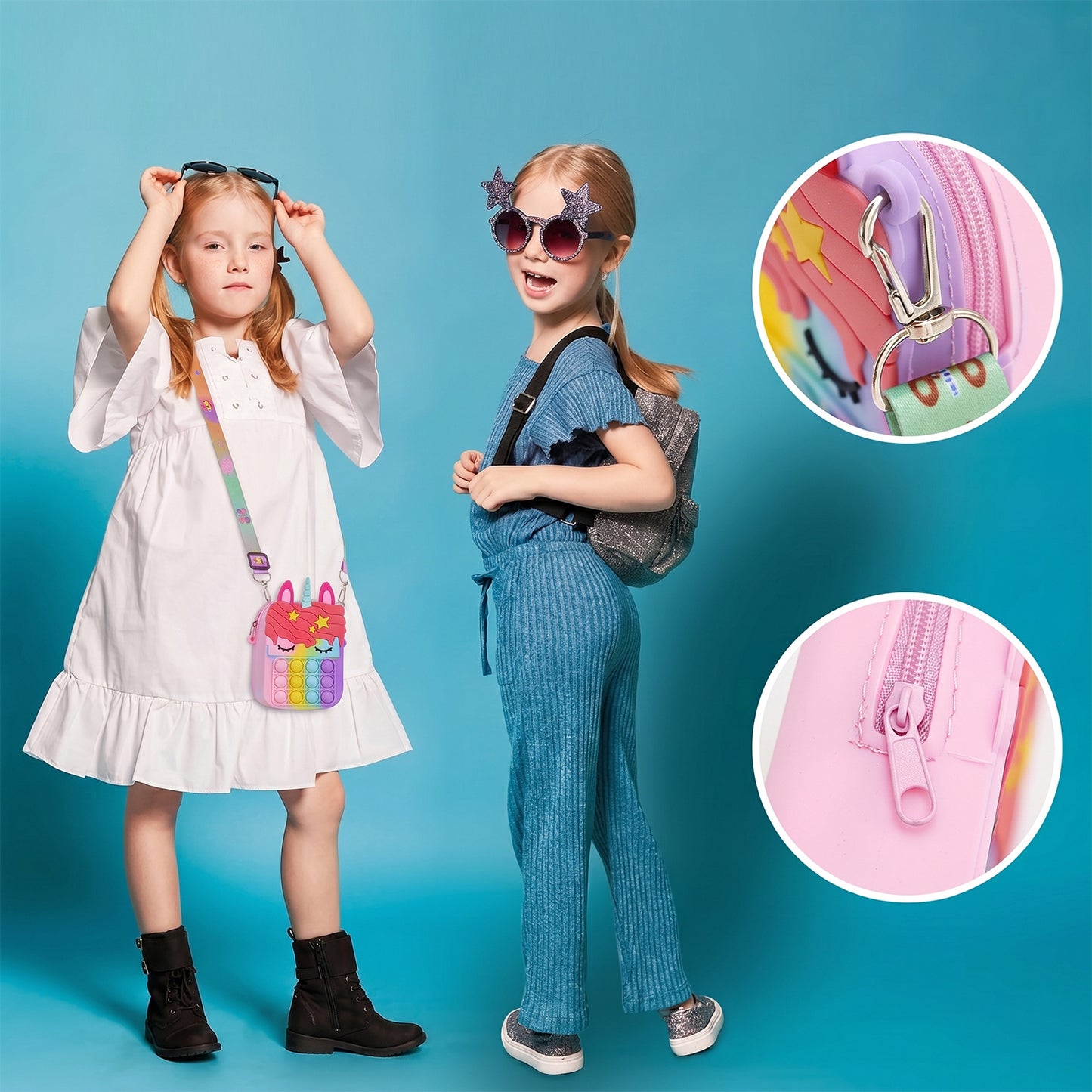 Children's Silicone Bag, Children's Coin Purse (1 Pc)