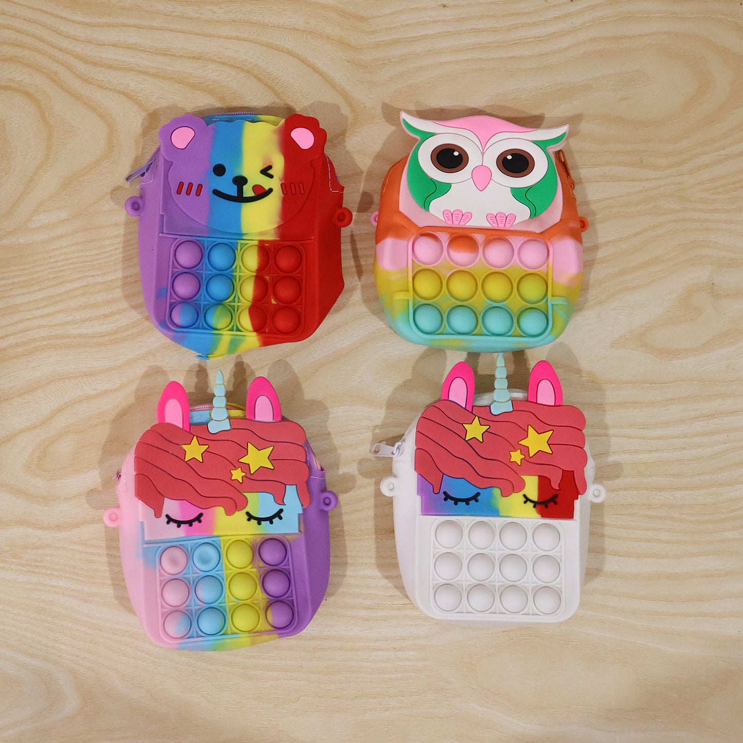 Children's Silicone Bag, Children's Coin Purse (1 Pc)
