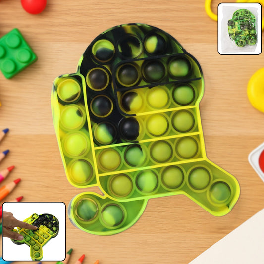 Premium Astronaut Silicone Pop It Fidget Toy (1 Pc)
