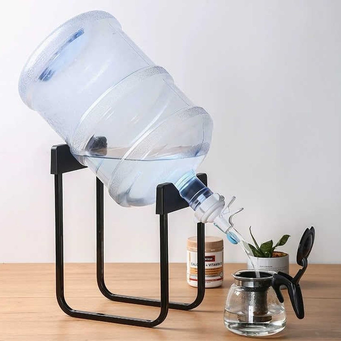 Metal Water Can Bottle Dispenser Stand Heavy Duty Holder for 20 Litre (1 Set)