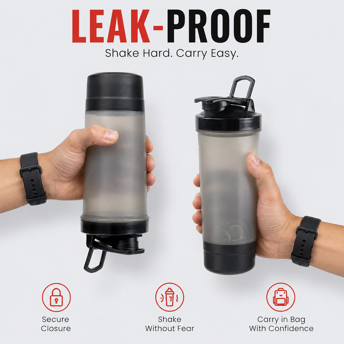 Gym Shaker Bottle & shakers for Protein Shake