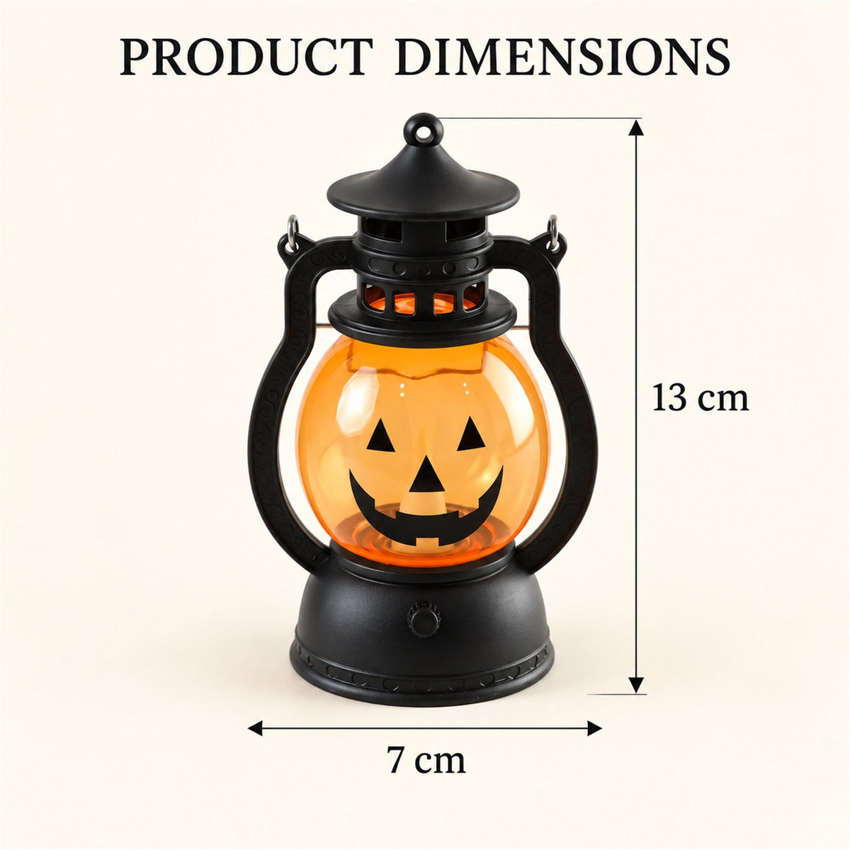 Pumpkin lantern size guide