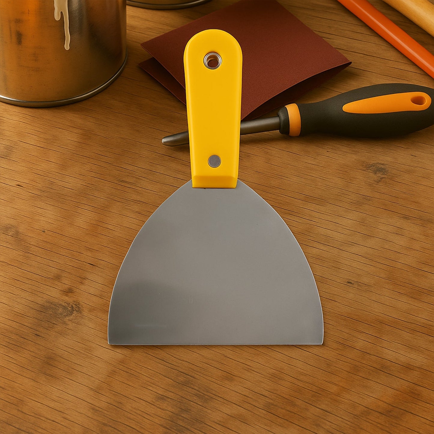 Stainless Steel Putty Knife - (125 mm / 1 Pc)