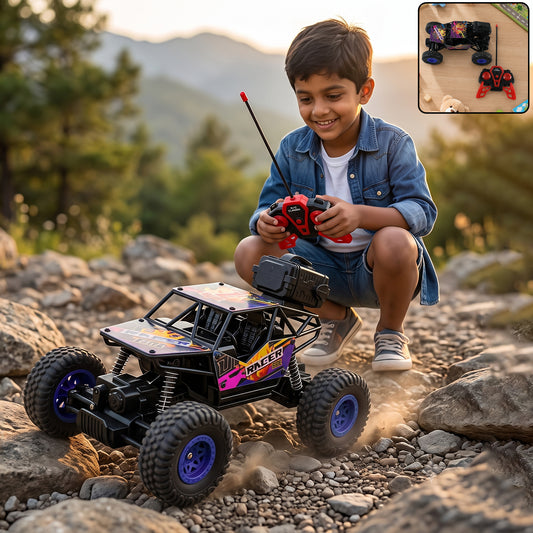Remote Control Rock Crawler Off Road Toy Car (1 Pc)