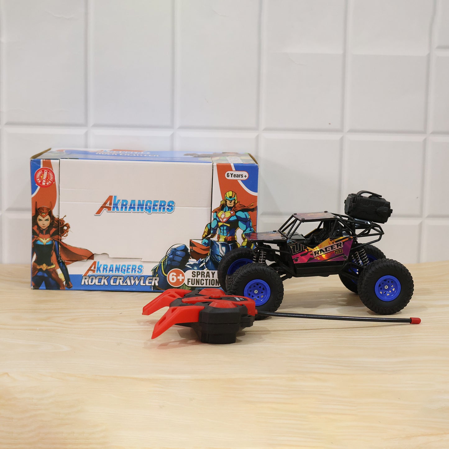 Remote Control Rock Crawler Off Road Toy Car (1 Pc)