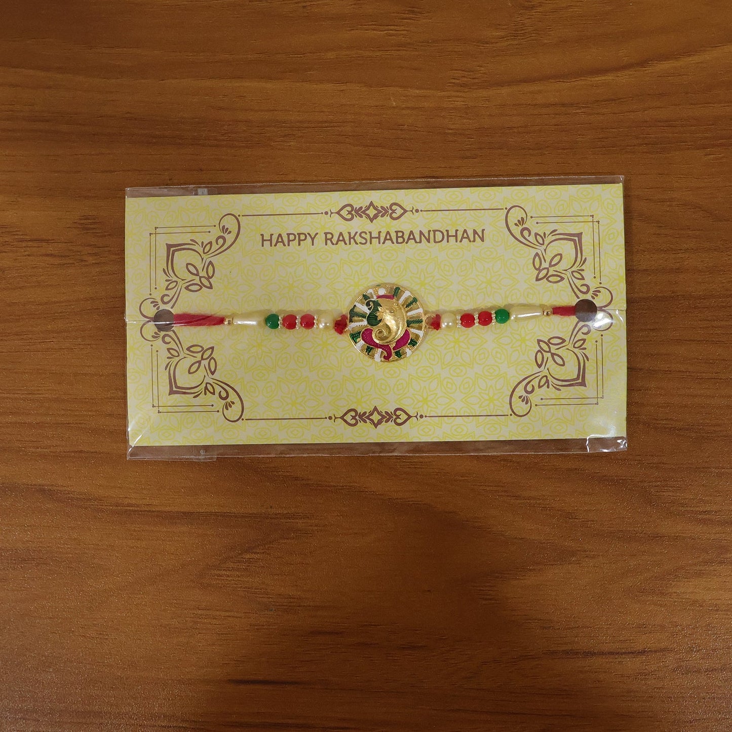 Ganesha Rakhi displayed during Rakshabandhan festival