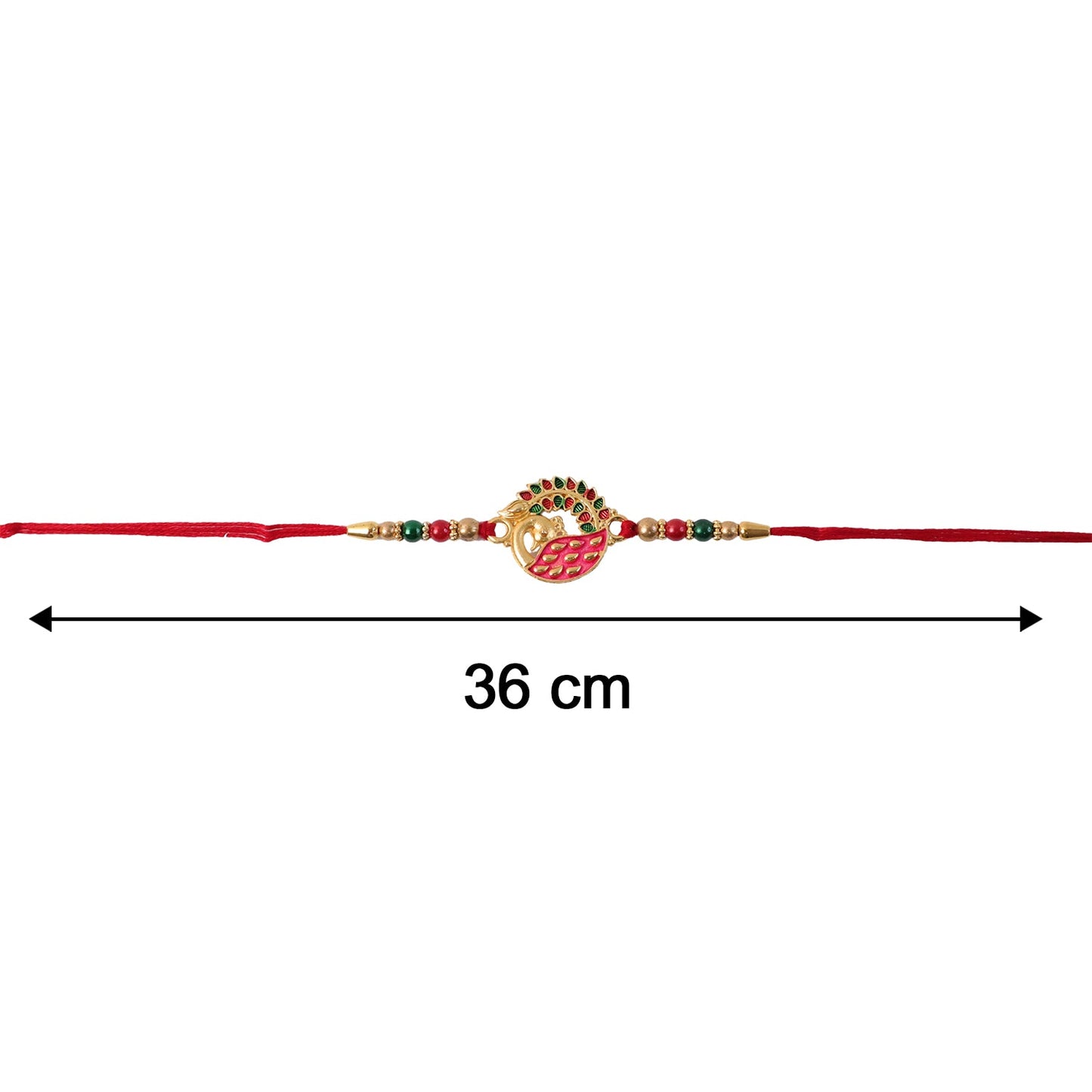Rakhi size dimensions illustration