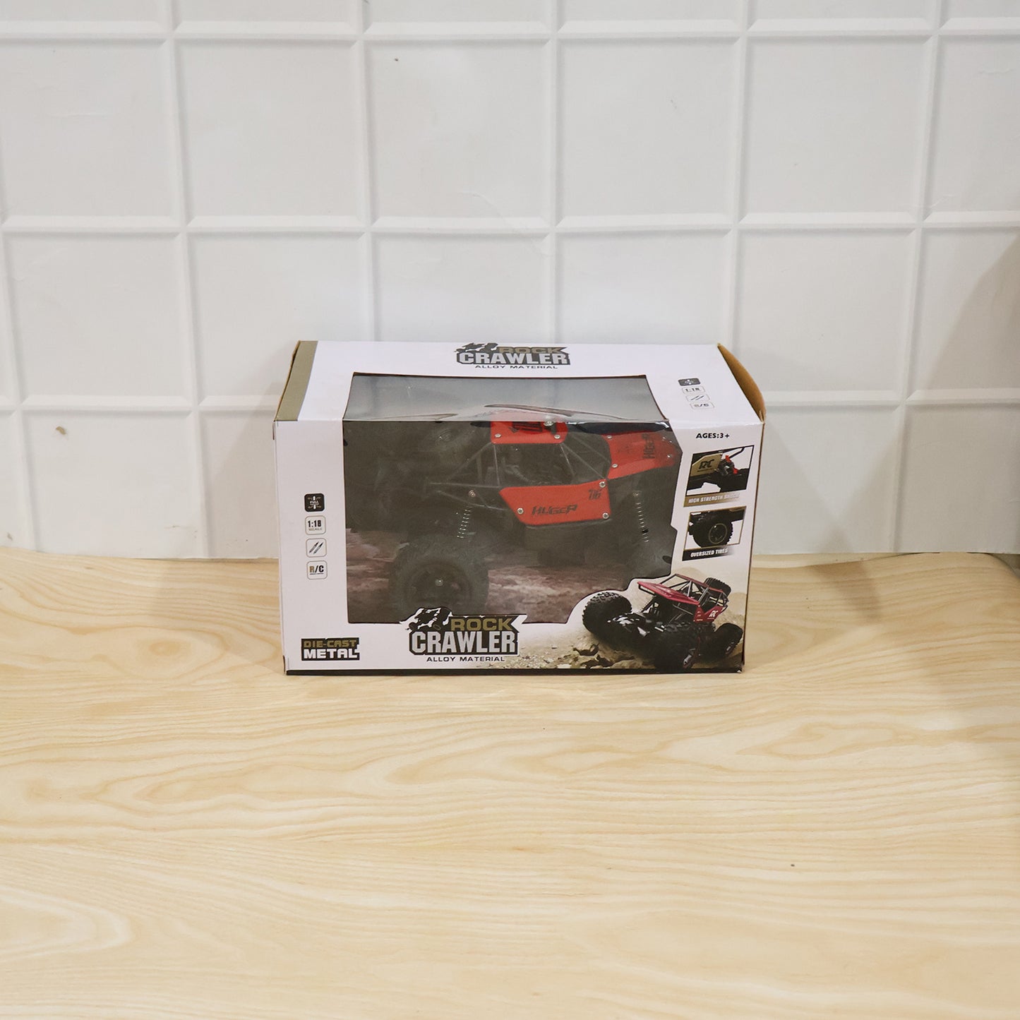 Rock Crawler Monster RC Truck – Remote Battery Not Included