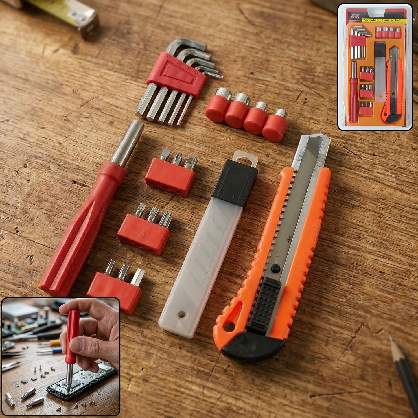 Professional Screwdriver Tool Set (1 Set)