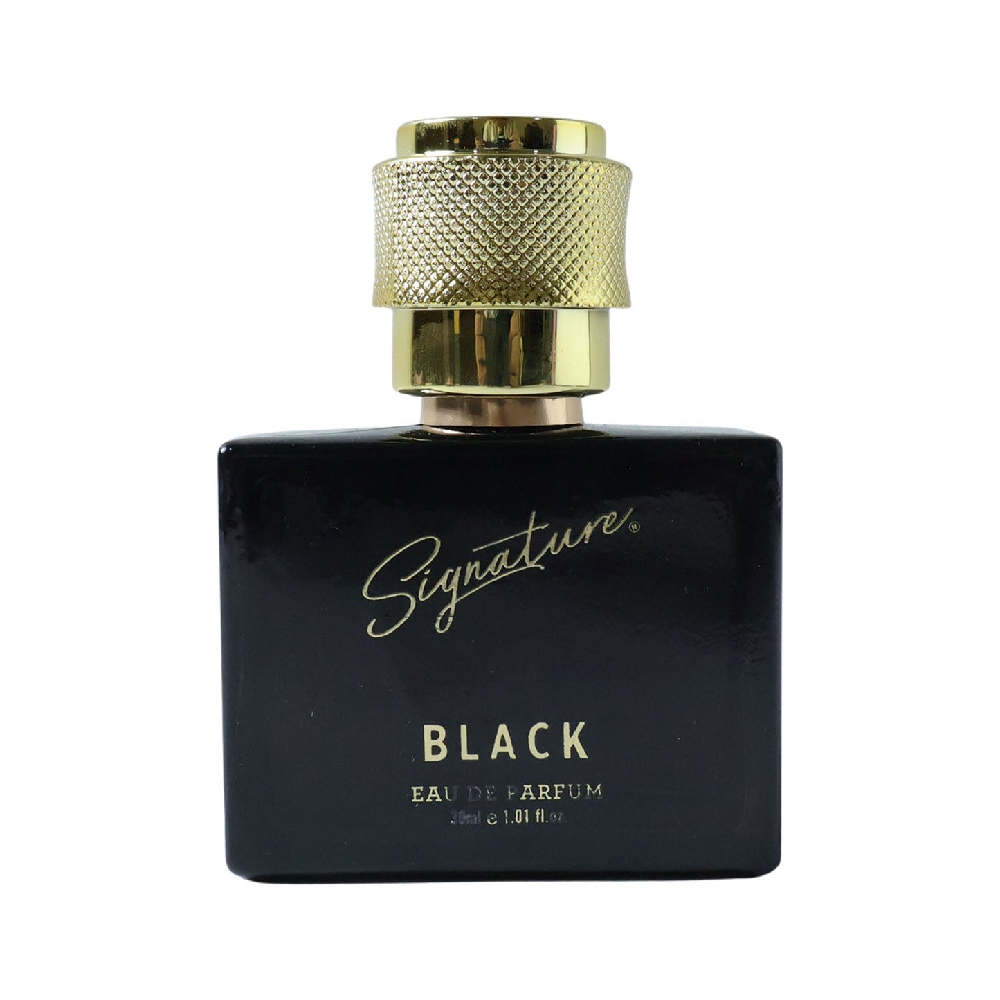  luxury black fragrance perfume bottle view