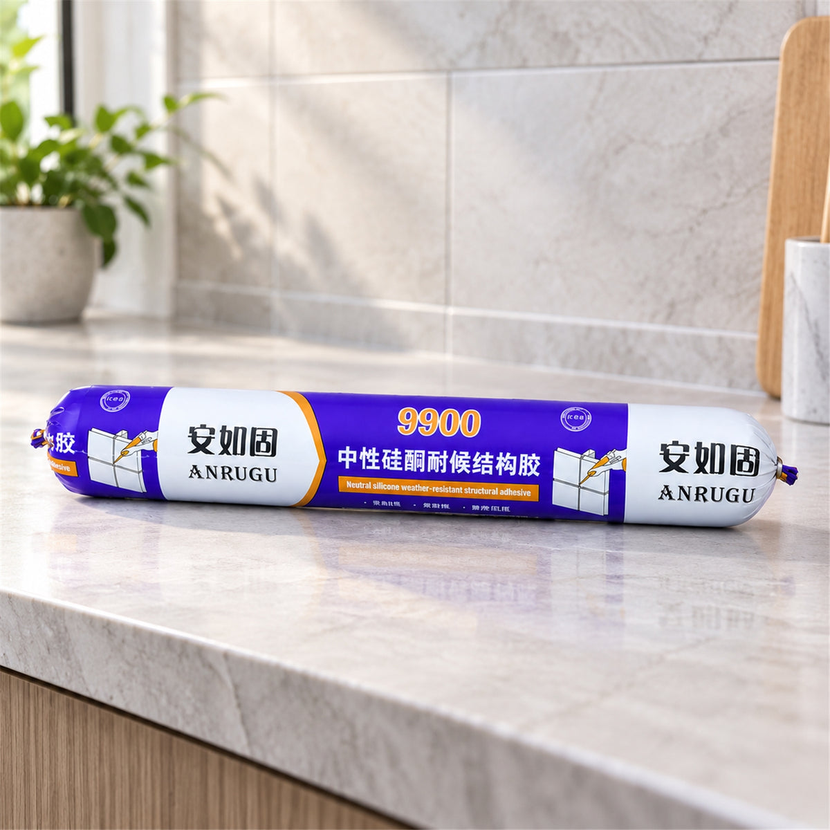 Waterproof Silicone Sealant 590ML for Flexible Gap Repair