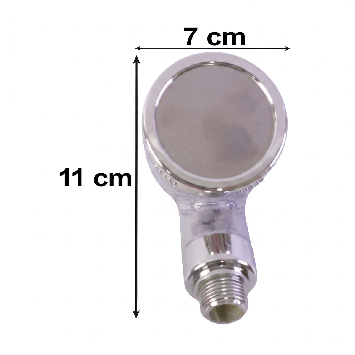 Shower head size guide