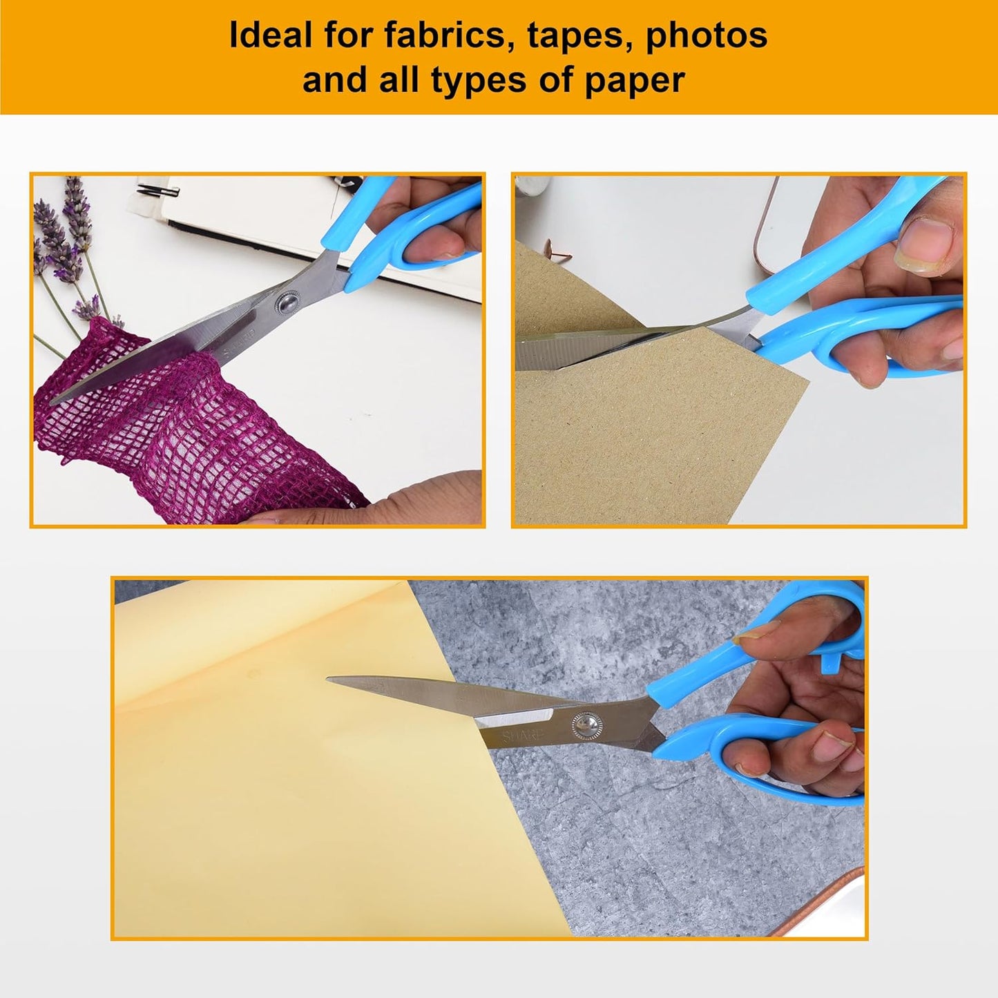 Scissors for craft work paper cutter Scissor stainless steel scissor (9.5 Inch)