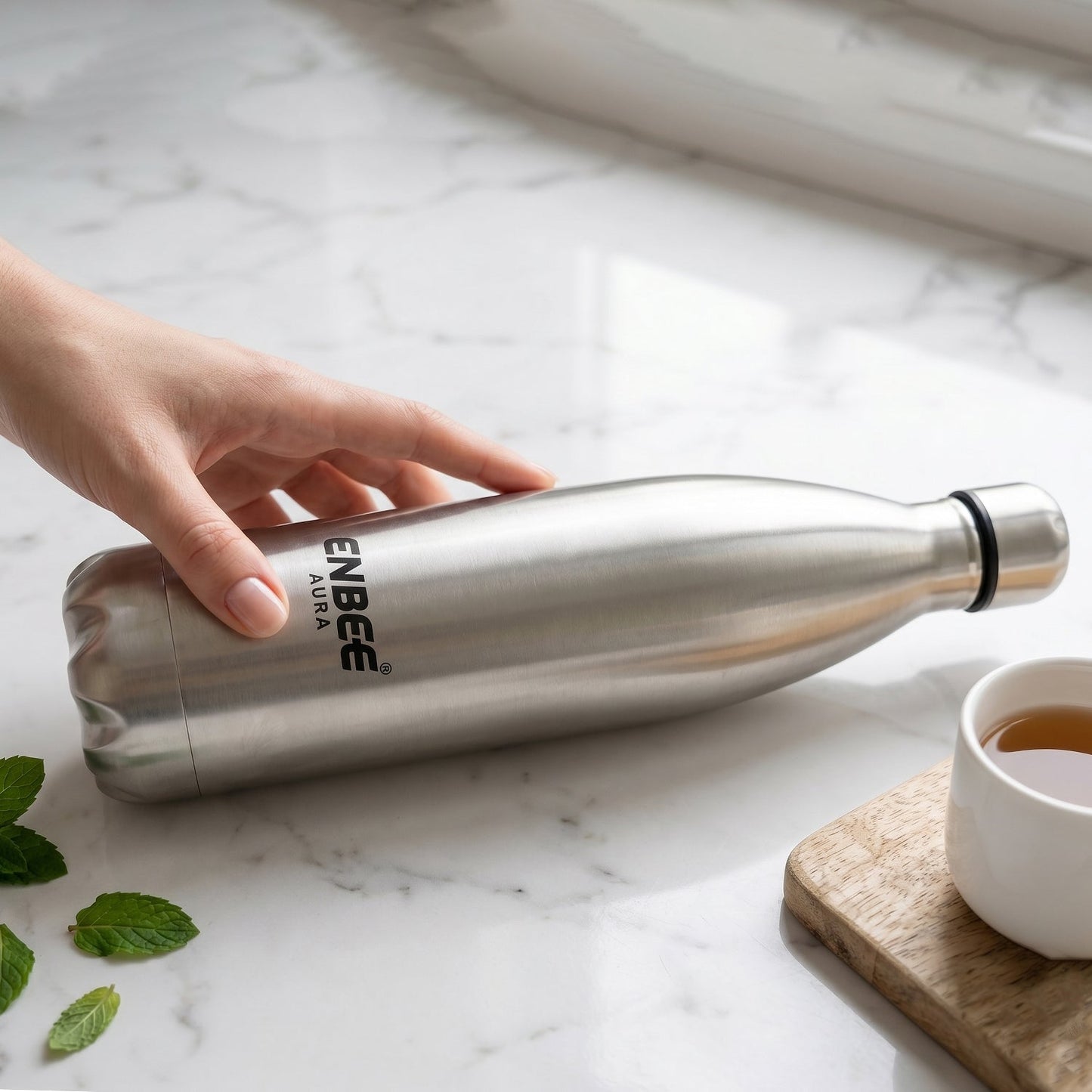 ENBEE Aura Stainless Steel Insulated Water Bottle (1 Pc, 1000 ML)
