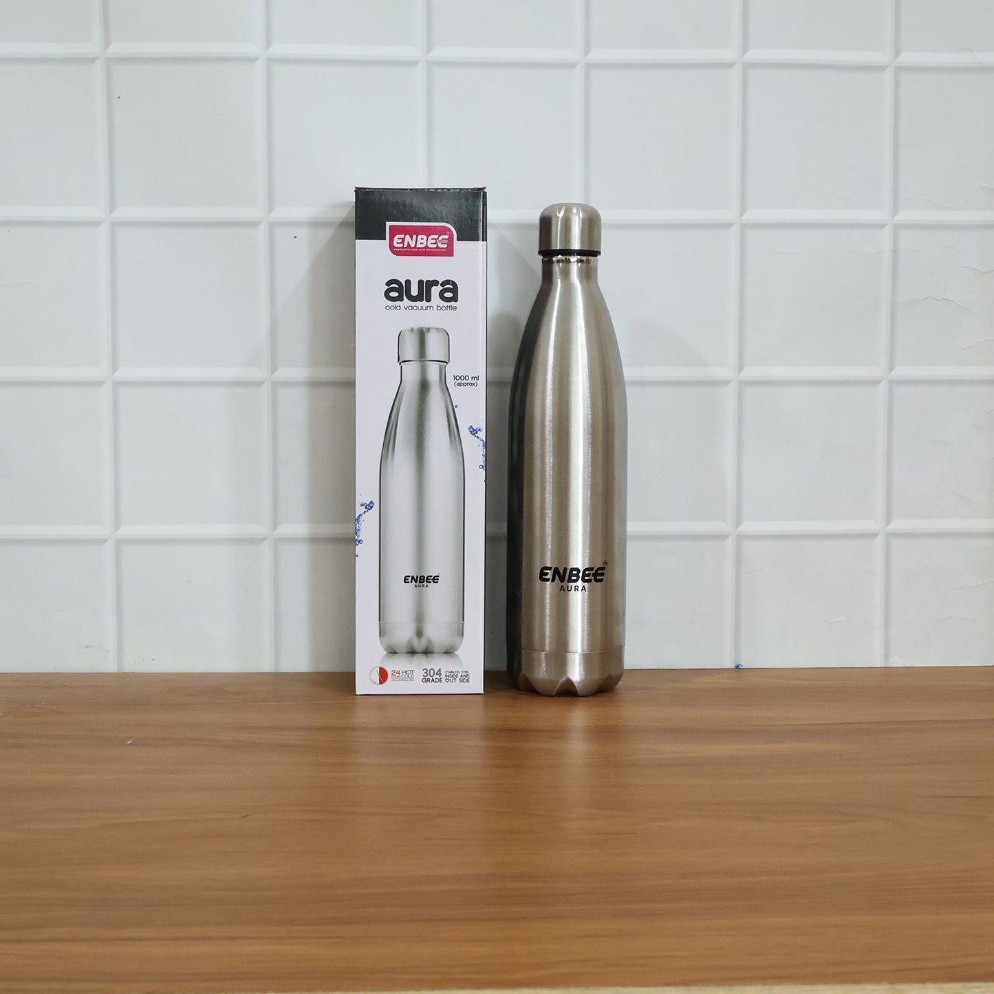 ENBEE Aura Stainless Steel Insulated Water Bottle (1 Pc, 1000 ML)