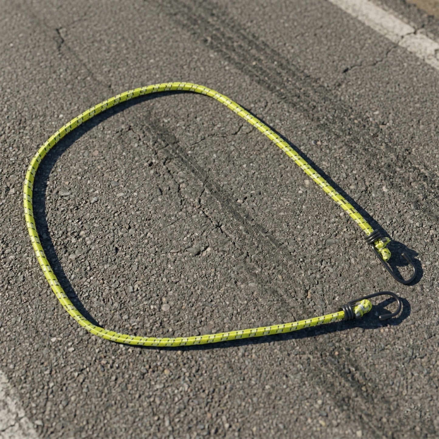 Heavy Duty Luggage Rope Elastic Bungee Cord Luggage Rope with Hooks 90 Cm 1 Pc