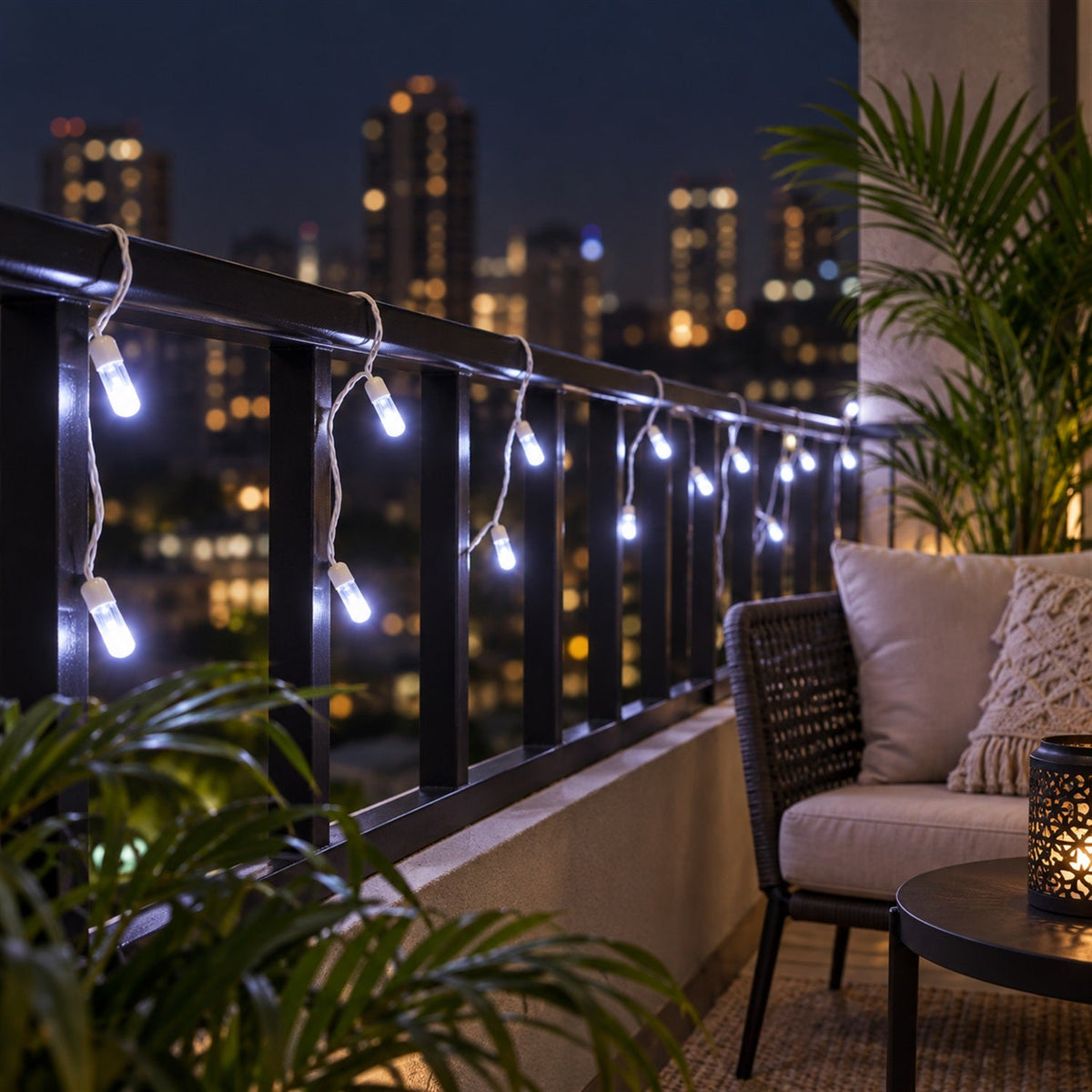 Window decoration fairy lights