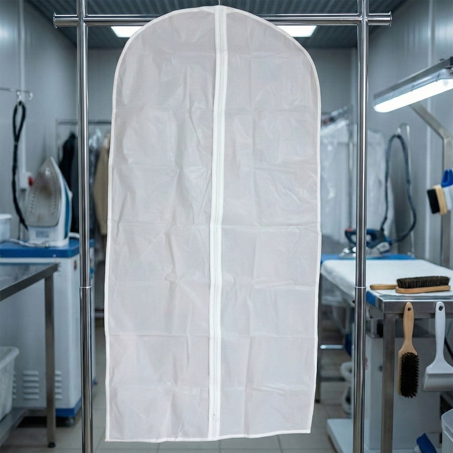 Transparent Garment Cover Bag (120 ? 58 cm, 1 Pc)